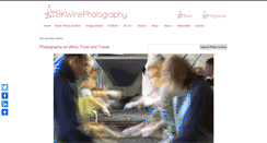 Desktop Screenshot of bkwinephotography.com