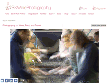 Tablet Screenshot of bkwinephotography.com